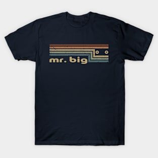 Mr. Big Cassette Stripes T-Shirt